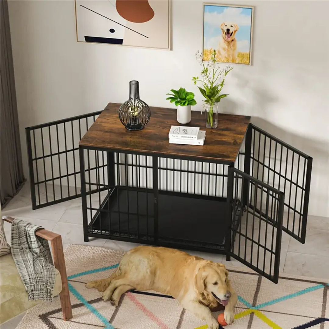 Wooden Table Top Pet Cage